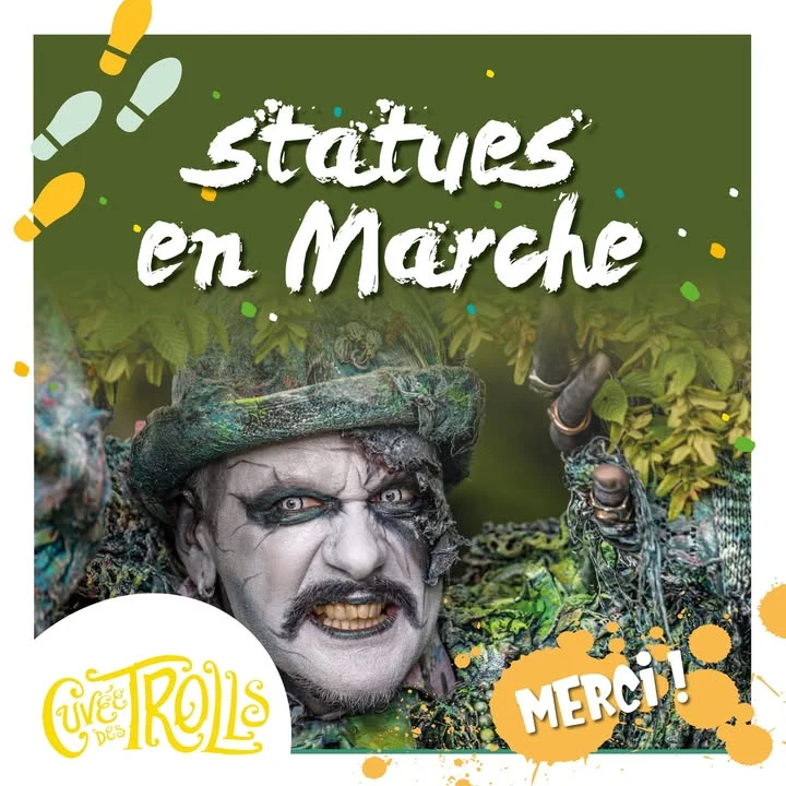 Il est plus que temps de dire merci ! Merci enfin à la Brasserie Dubuisson et sa cuvée des Trolls pour son soutien financier et logistique lors de Statues e