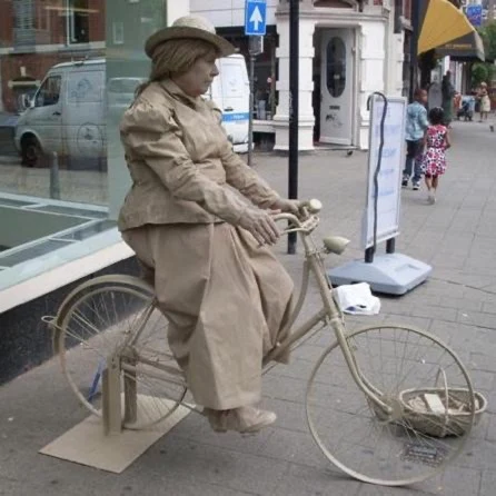 La cycliste